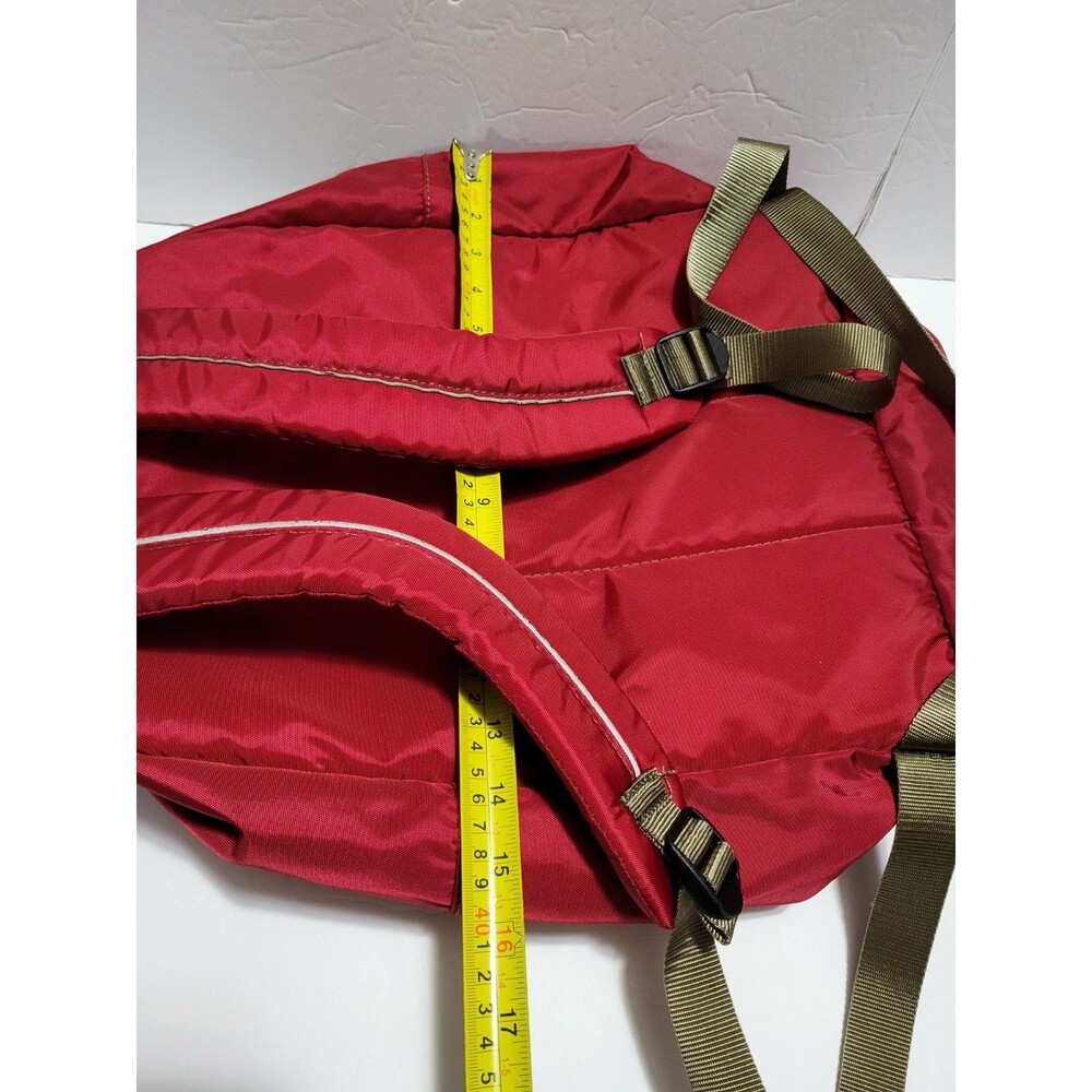LL Bean Backpack Red - Picture 8 of 8